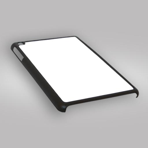 картинка Чехол 2D для iPad Mini/Mini2 пластиковый черный