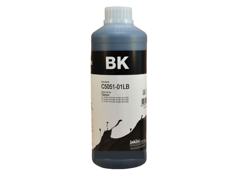 картинка Чернила InkTec C5051-01LB BLACK для Canon CLI-451BK/471BK, 1 л