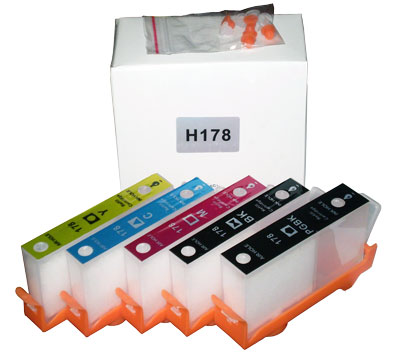 картинка ПЗК HP 178 х 5 с чипами (IST)