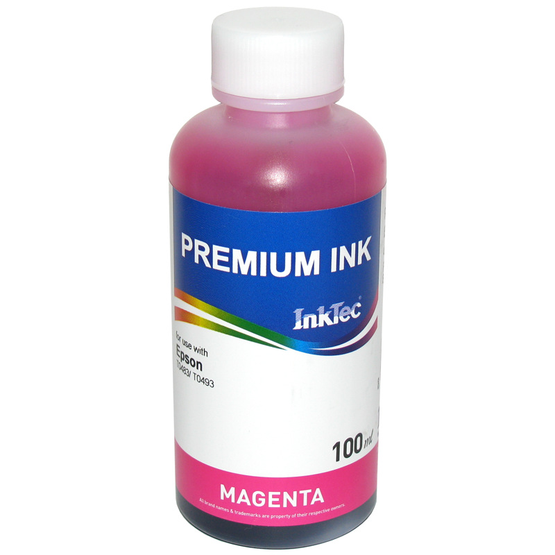 картинка Чернила InkTec E0005-100MM MAGENTA для Epson T0483/Т0493, 100 мл