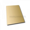 Пластина металлическая 10х15 см, золотая металлик