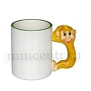 Кружка с ручкой в виде животного, обезьяна
