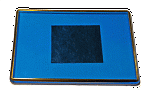 Фотомагнит прямоугольный 55х80мм синий, 1 уп.-25 шт.